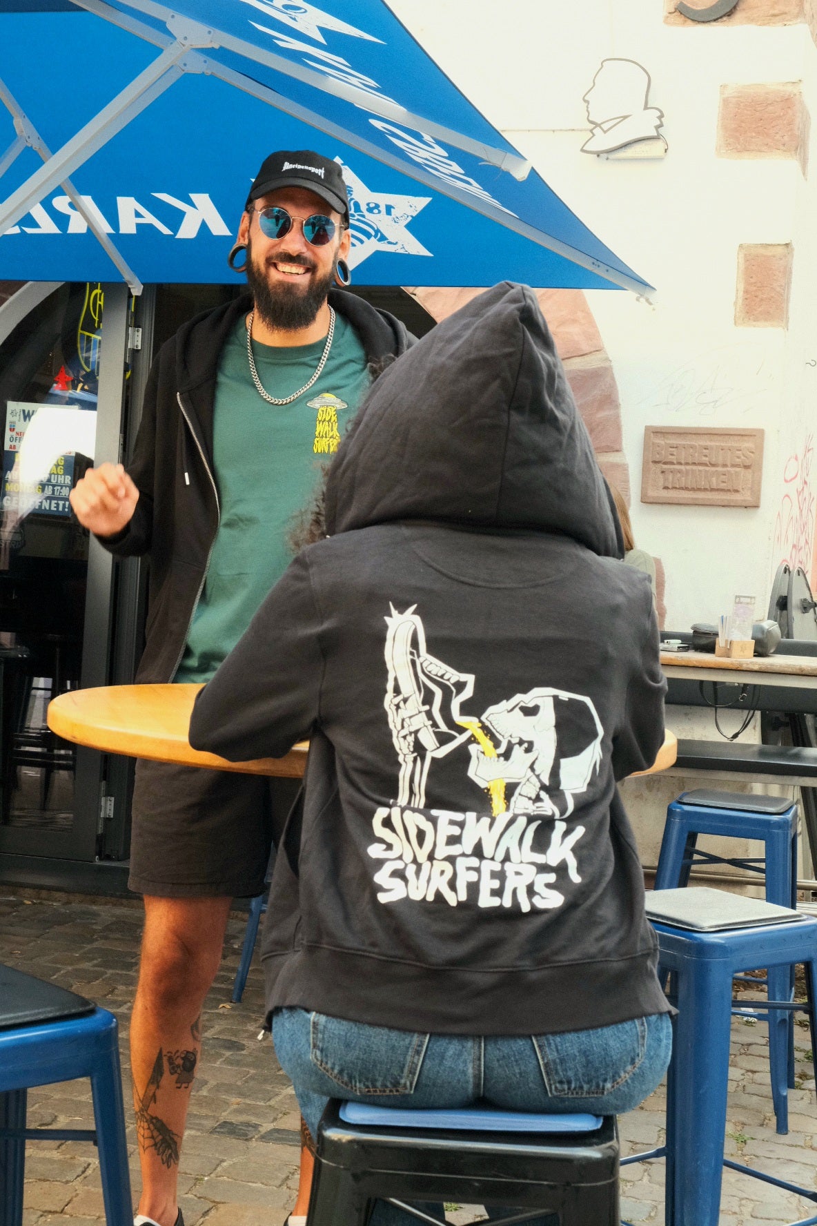Shoebeer  Unisex Zip-Hoodie